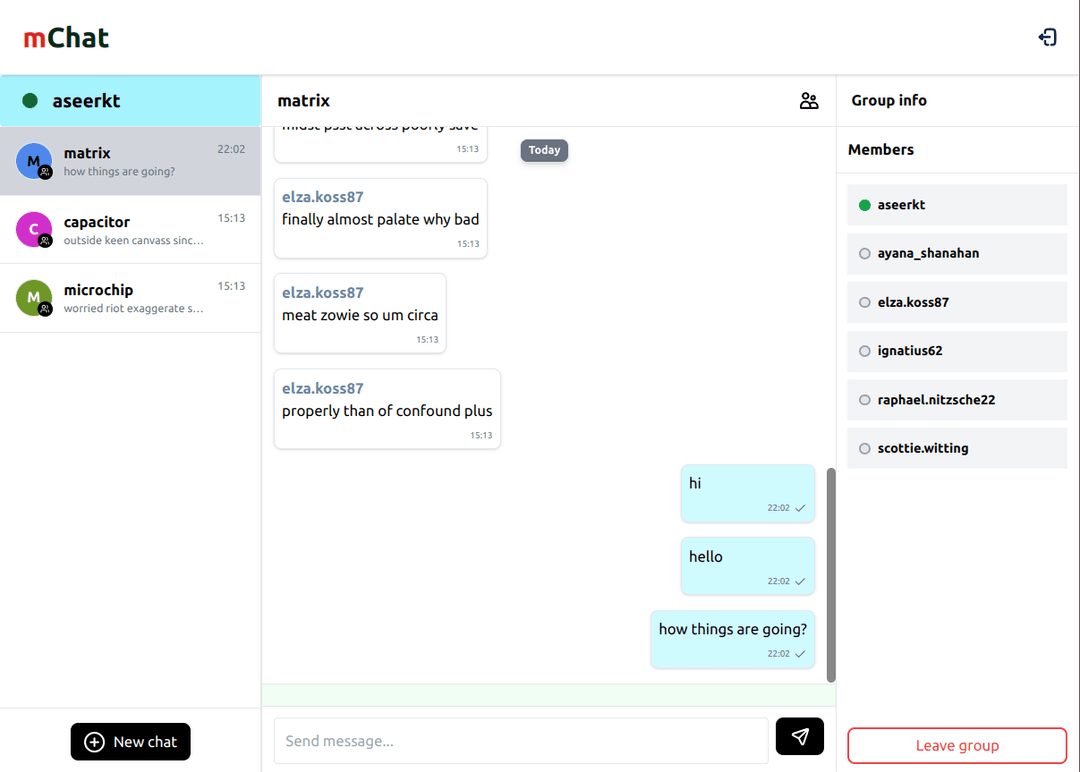 Project Image of mchat